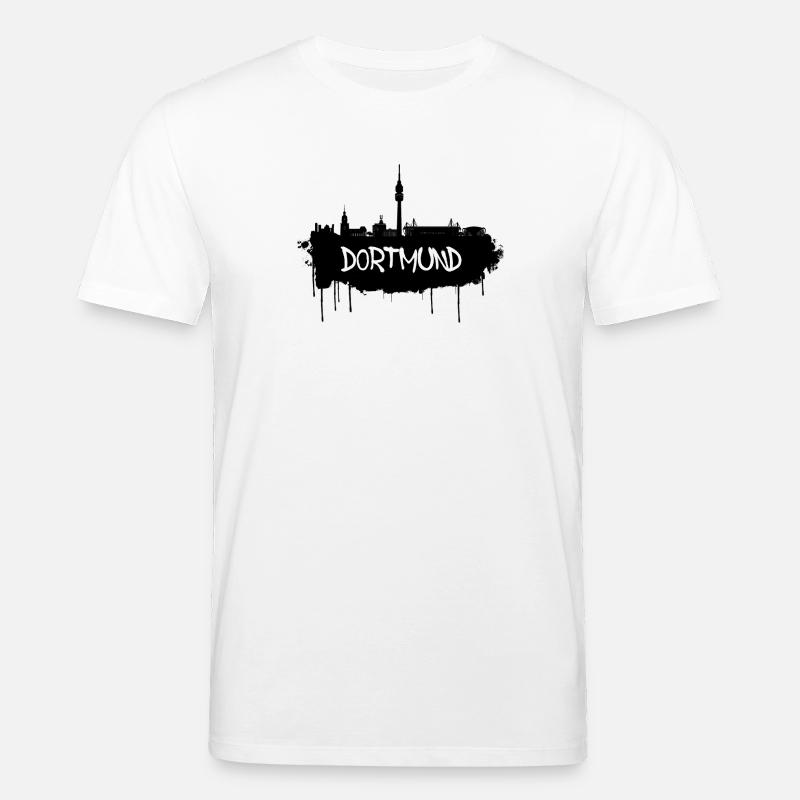 Dortmund Graffiti Skyline - Stanley/Stella Unisex Bio-T-Shirt CREATOR  - Weiß