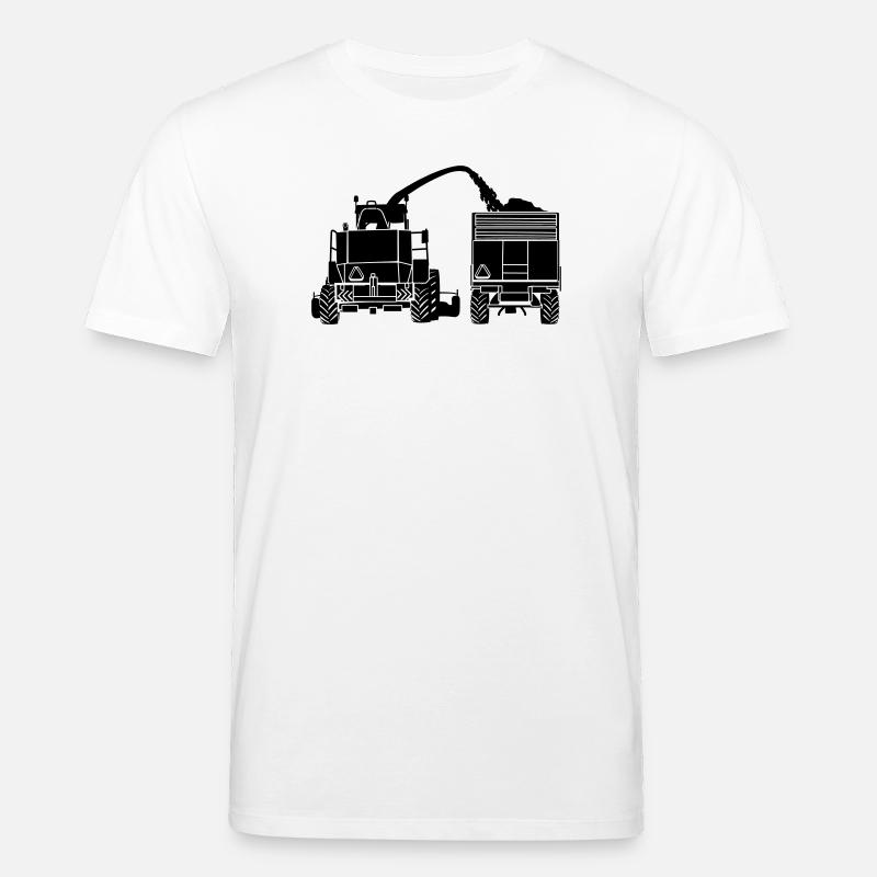 Corn chopper - Stanley/Stella CREATOR Unisex Organic T-Shirt - white