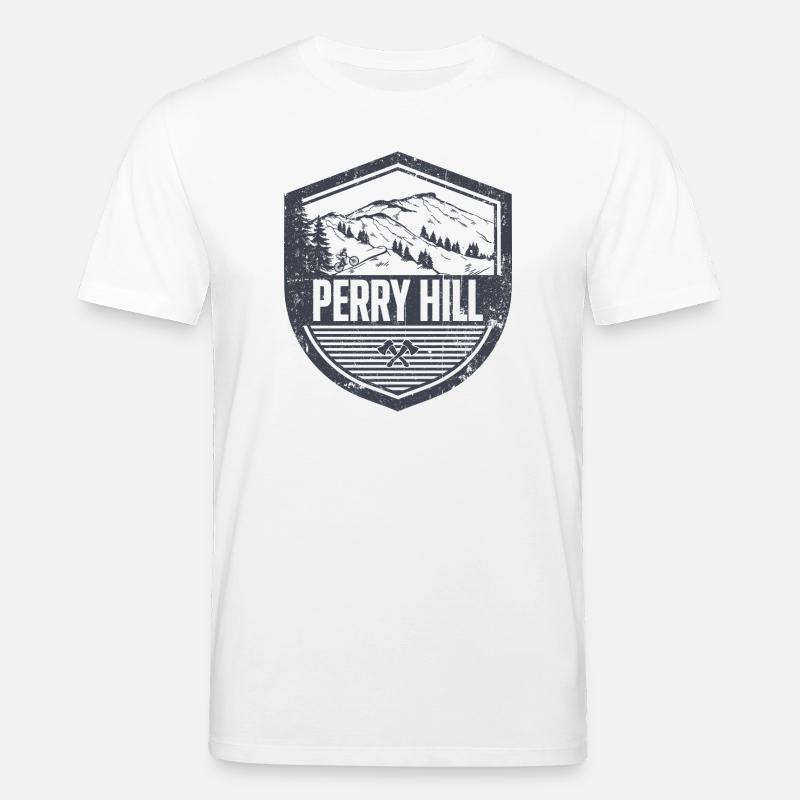 Perry Hill Bergabzeichen - Stanley/Stella Unisex Bio-T-Shirt CREATOR  - Weiß