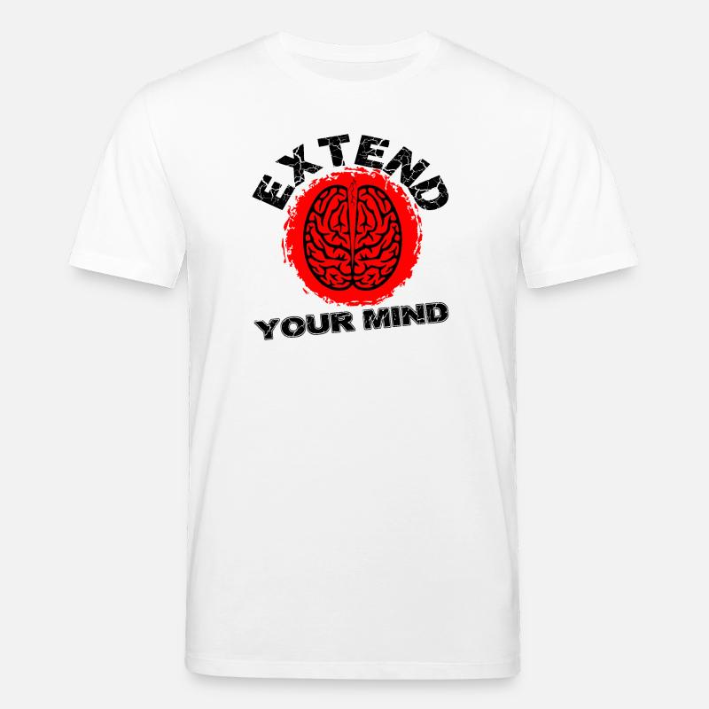 EXTEND YOUR MIND - T-shirt bio CREATOR Stanley/Stella Unisexe - blanc