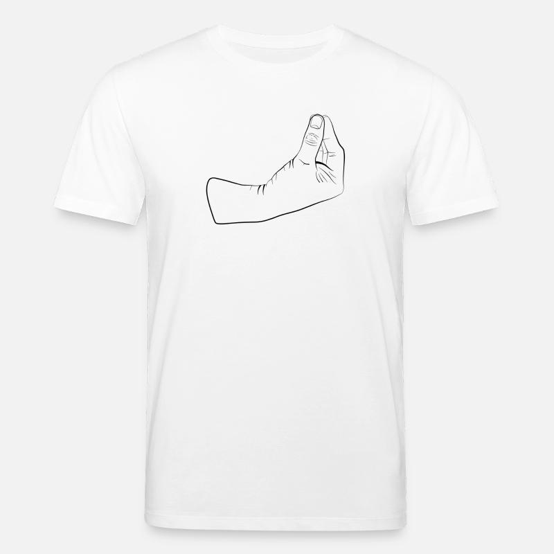 Was willst du Geste - Stanley/Stella Unisex Bio-T-Shirt CREATOR  - Weiß