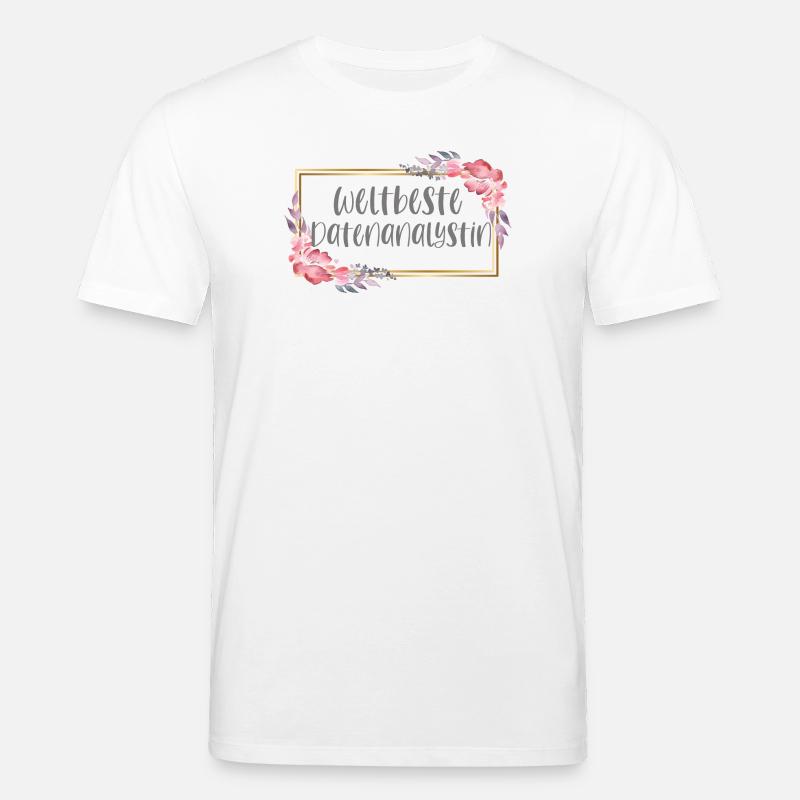 Datenanalystin Datenanalyse Geschenk - Stanley/Stella Unisex Bio-T-Shirt CREATOR - Weiß