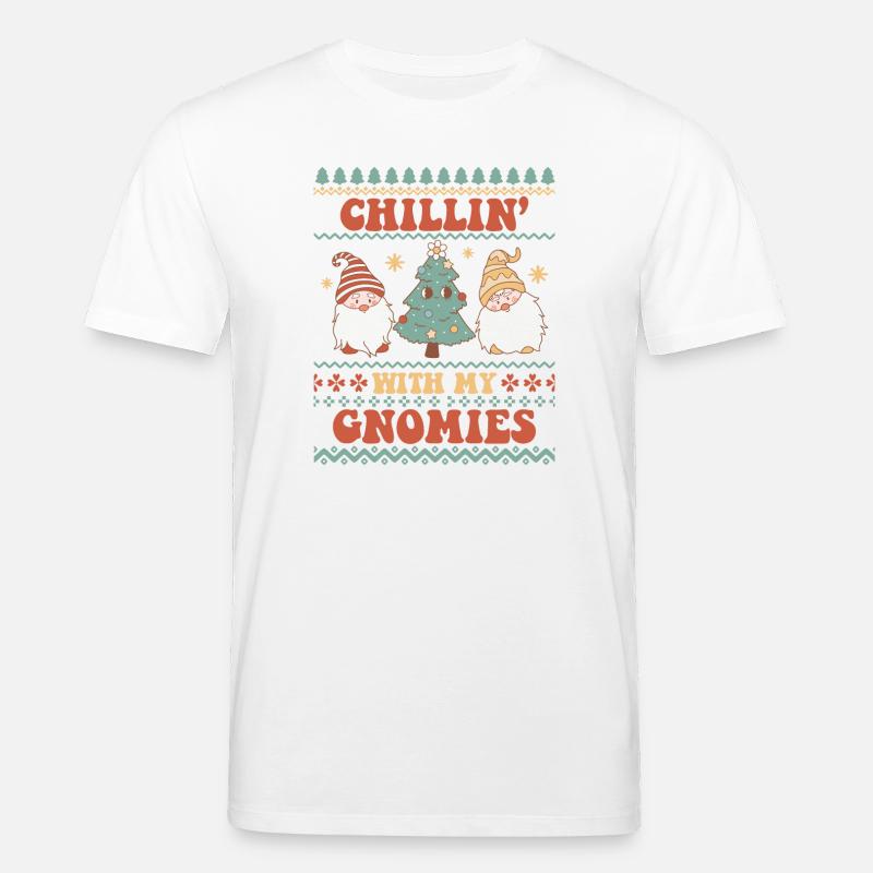 Hässlicher Weihnachtspullover - Stanley/Stella Unisex Bio-T-Shirt CREATOR  - Weiß