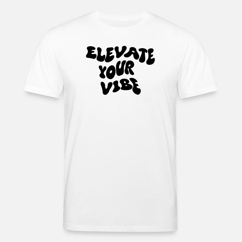 Elevate Your Vibe - Stanley/Stella Unisex Bio-T-Shirt CREATOR  - Weiß