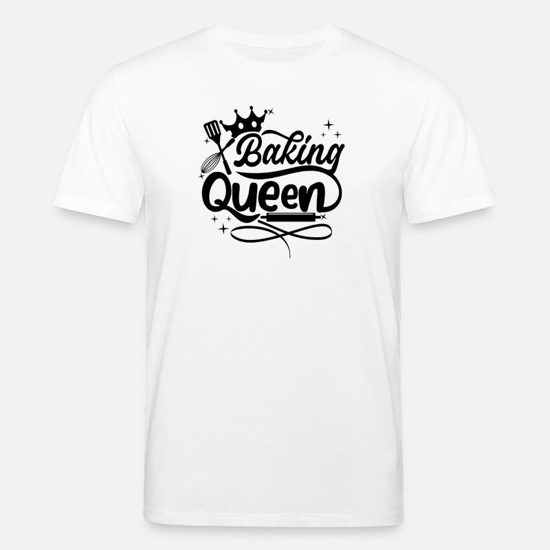 Baking Queen - Stanley/Stella Unisex Bio-T-Shirt CREATOR  - Weiß