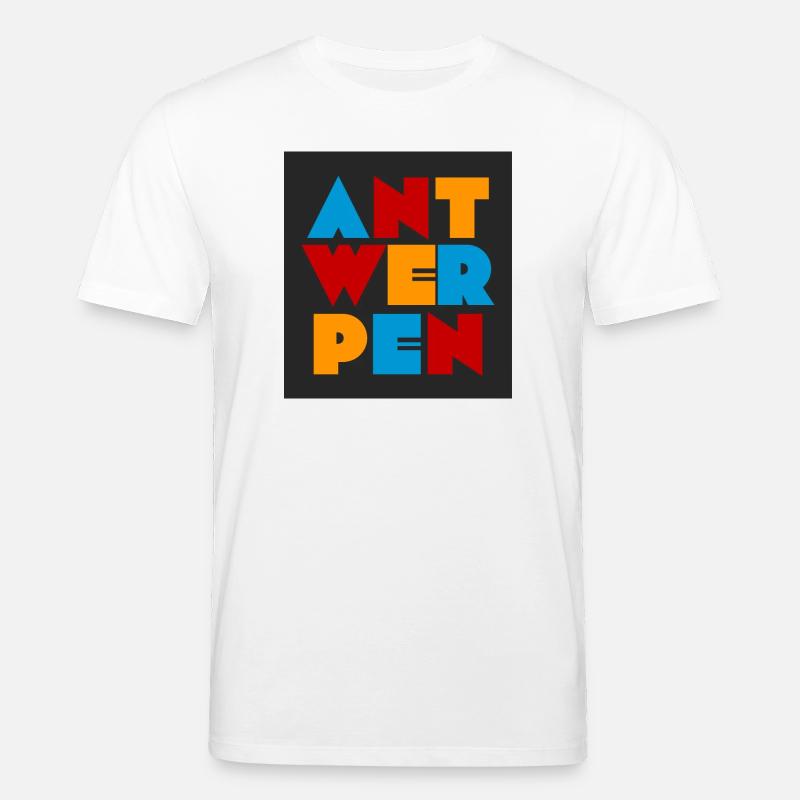 Antwerpen - Antwerp - Stanley/Stella Unisex Bio-T-Shirt CREATOR  - Weiß