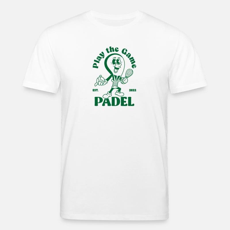 Spielen Sie das Spiel Padelshirt - Stanley/Stella Unisex Bio-T-Shirt CREATOR  - Weiß