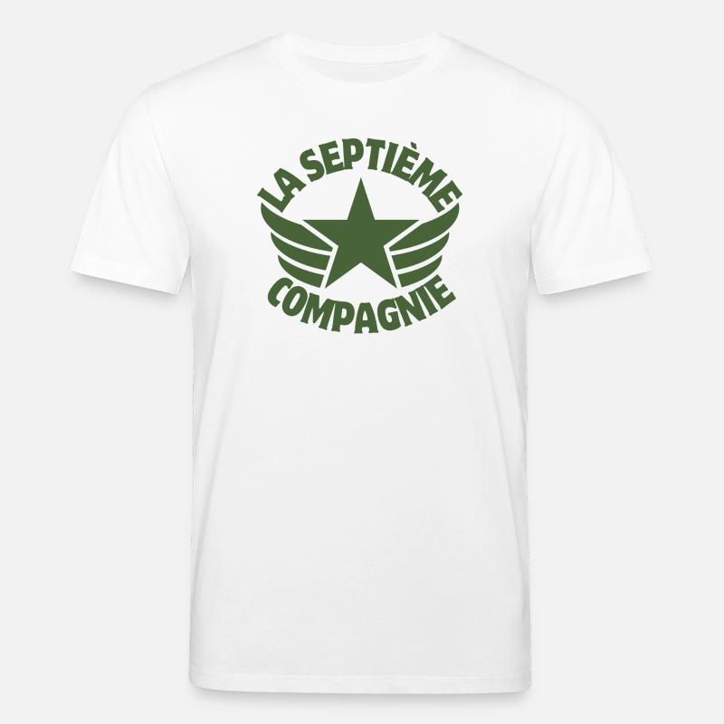 7. Kompanie, 7. Kompanie, Chaudard - Stanley/Stella Unisex Bio-T-Shirt CREATOR  - Weiß