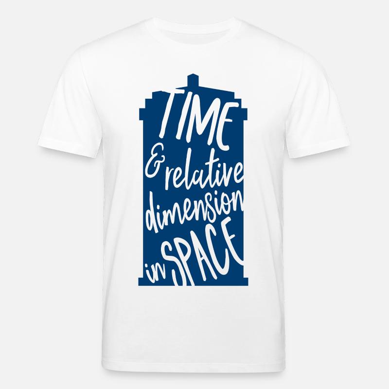 Time and Relative Dimension in Space - Stanley/Stella Unisex Bio-T-Shirt CREATOR  - Weiß