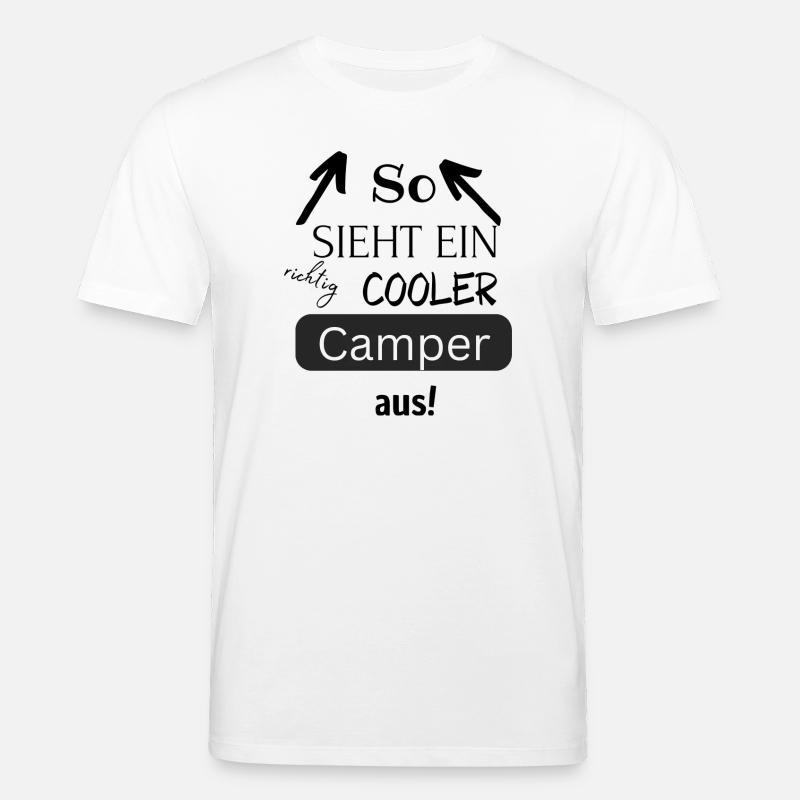 So sieht ein cooler Camper aus - Stanley/Stella Unisex Bio-T-Shirt CREATOR  - Weiß