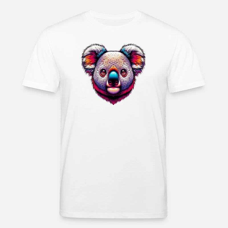 Koala - Stanley/Stella Unisex Bio-T-Shirt CREATOR  - Weiß