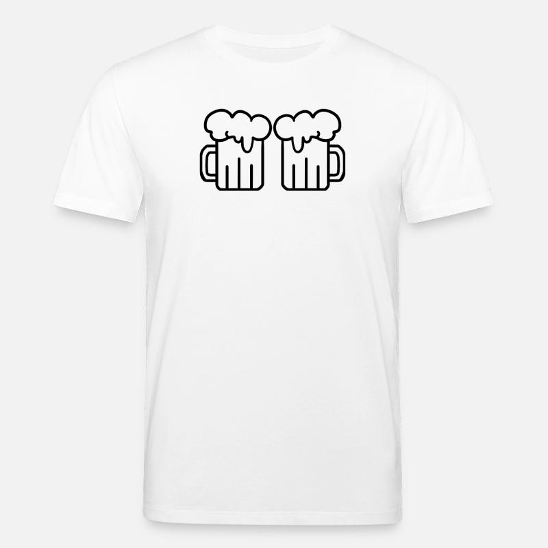 Bier - Stanley/Stella Unisex Bio-T-Shirt CREATOR  - Weiß