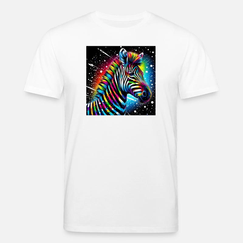 Zebra - Stanley/Stella Unisex Bio-T-Shirt CREATOR - Weiß
