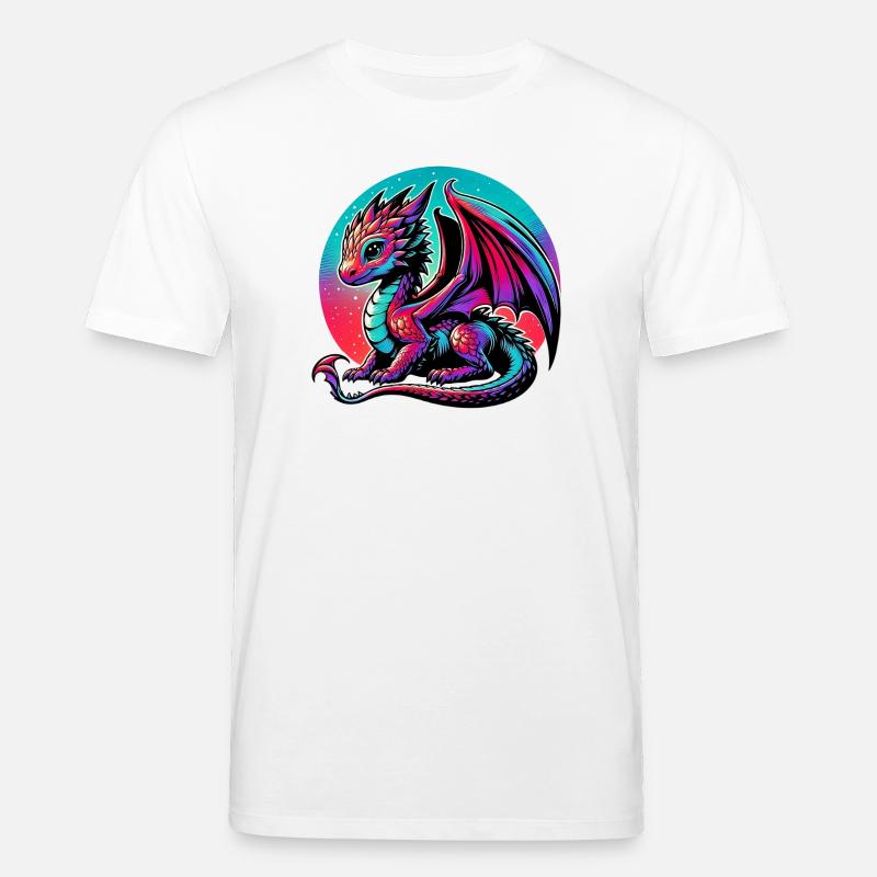 Drache - Stanley/Stella Unisex Bio-T-Shirt CREATOR - Weiß