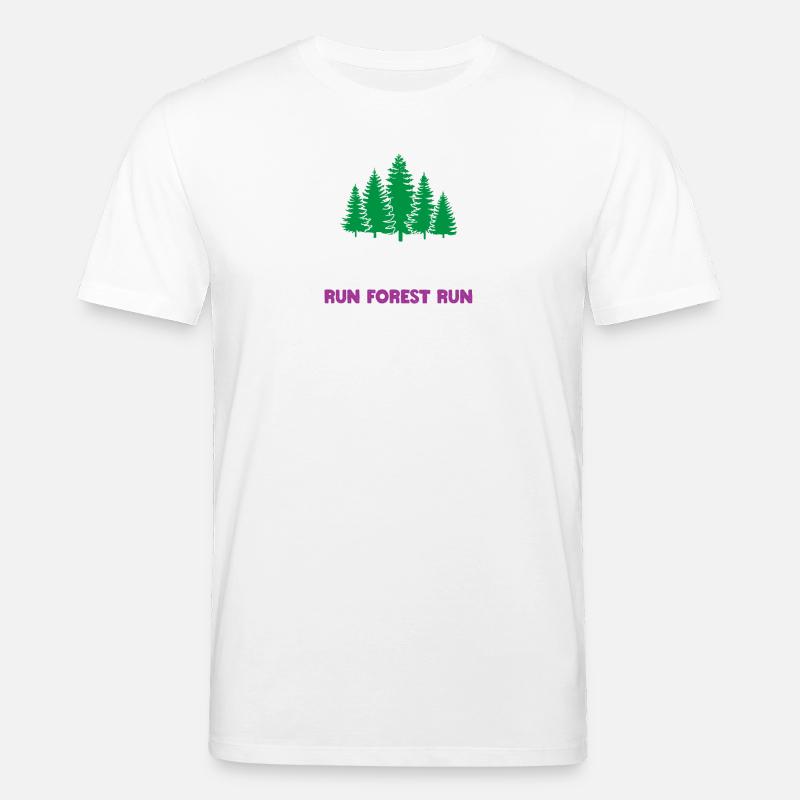 Trailrunning - Run Forest Run - Stanley/Stella Unisex Bio-T-Shirt CREATOR  - Weiß