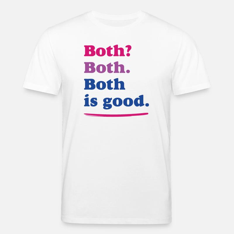 LGBTQ Pride Month - Bisexual Pride - Ekologiczna koszulka typu unisex Stanley/Stella CREATOR - biały