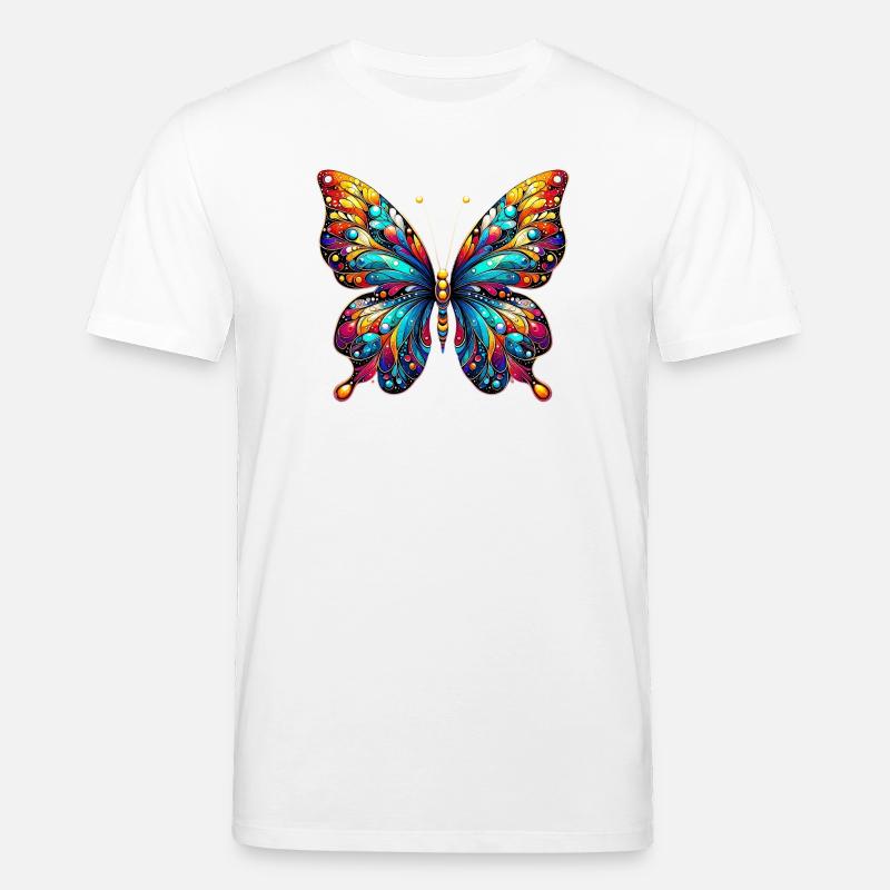 Papillon - T-shirt bio CREATOR Stanley/Stella Unisexe - blanc