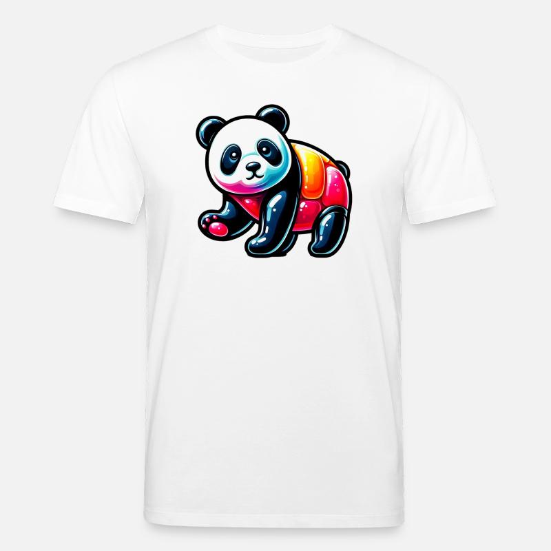 Panda - T-shirt bio CREATOR Stanley/Stella Unisexe - blanc