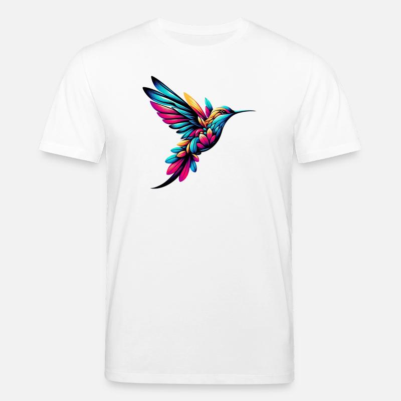 Kolibri - Stanley/Stella Unisex Bio-T-Shirt CREATOR - Weiß