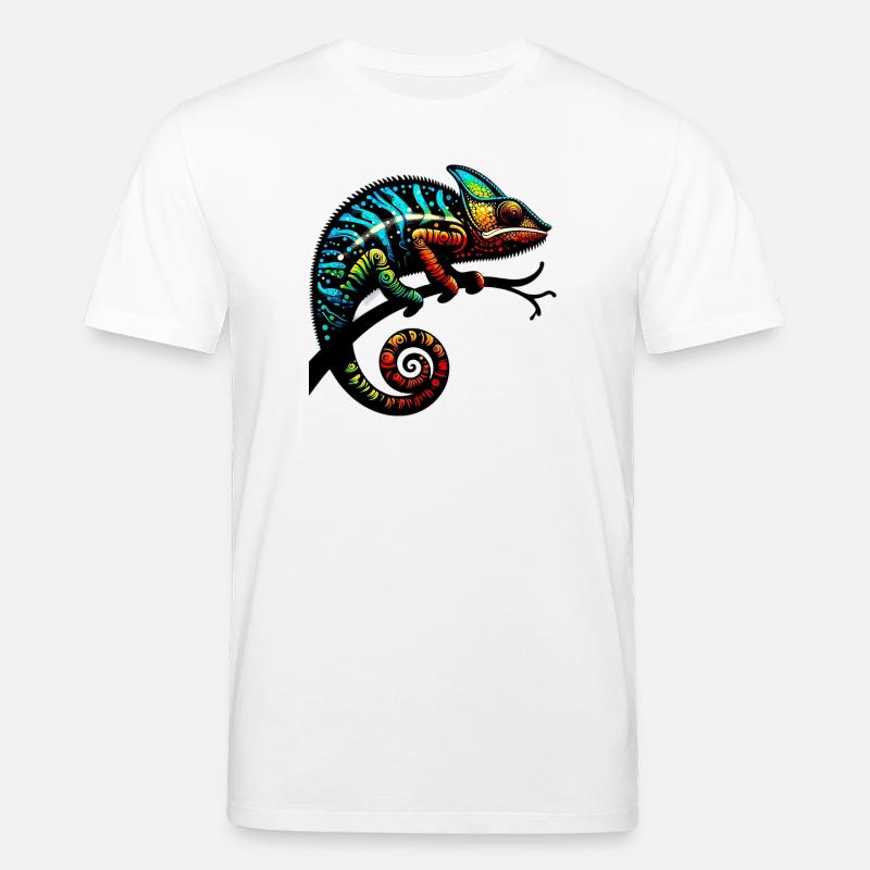 Chamäleon - Stanley/Stella Unisex Bio-T-Shirt CREATOR  - Weiß