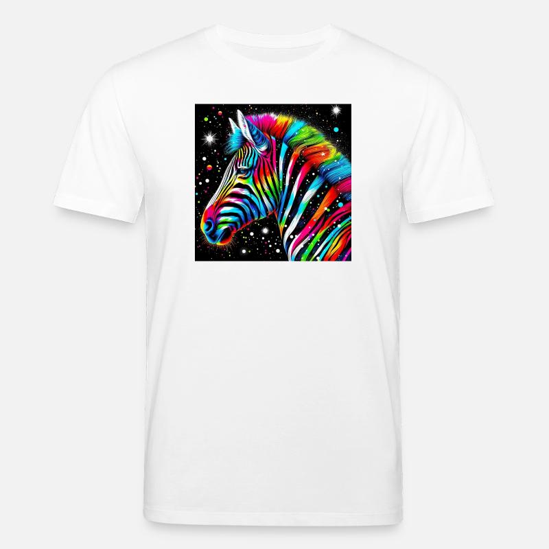 Zebra - Stanley/Stella Unisex Bio-T-Shirt CREATOR  - Weiß