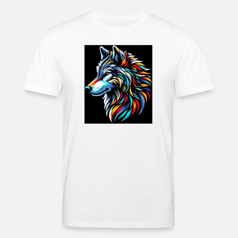 Wolf - Stanley/Stella Unisex Bio-T-Shirt CREATOR  - Weiß