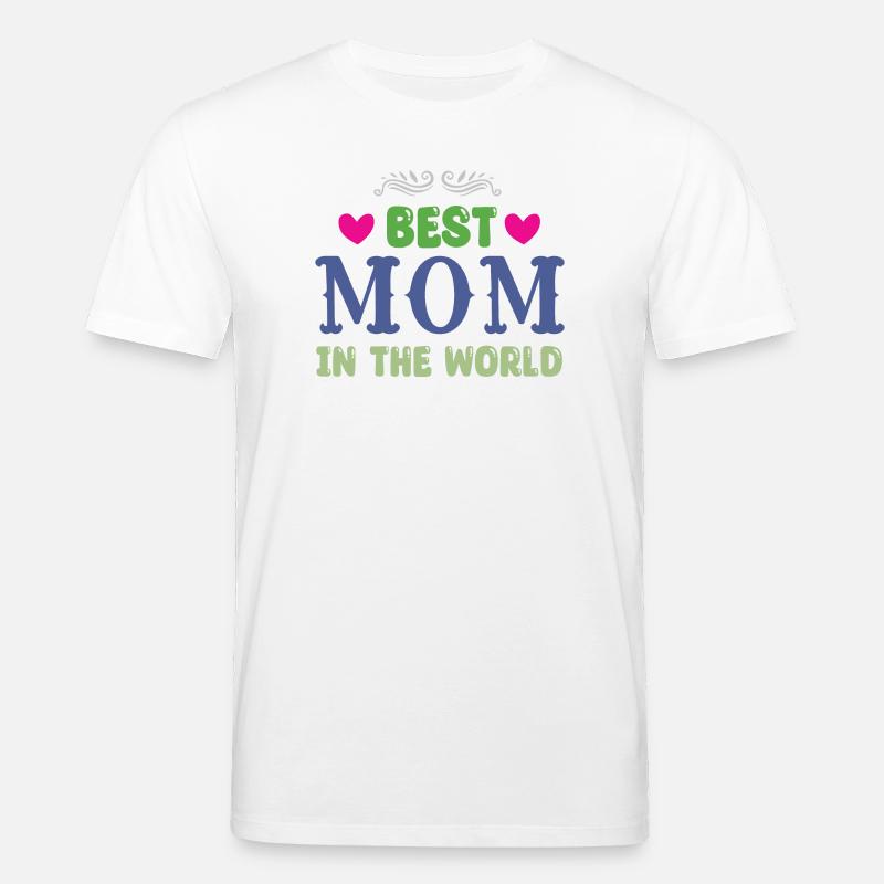 Beste Mama der Welt - Stanley/Stella Unisex Bio-T-Shirt CREATOR  - Weiß