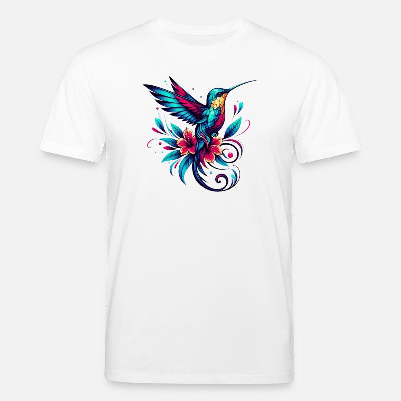 Colibri - T-shirt bio CREATOR Stanley/Stella Unisexe - blanc