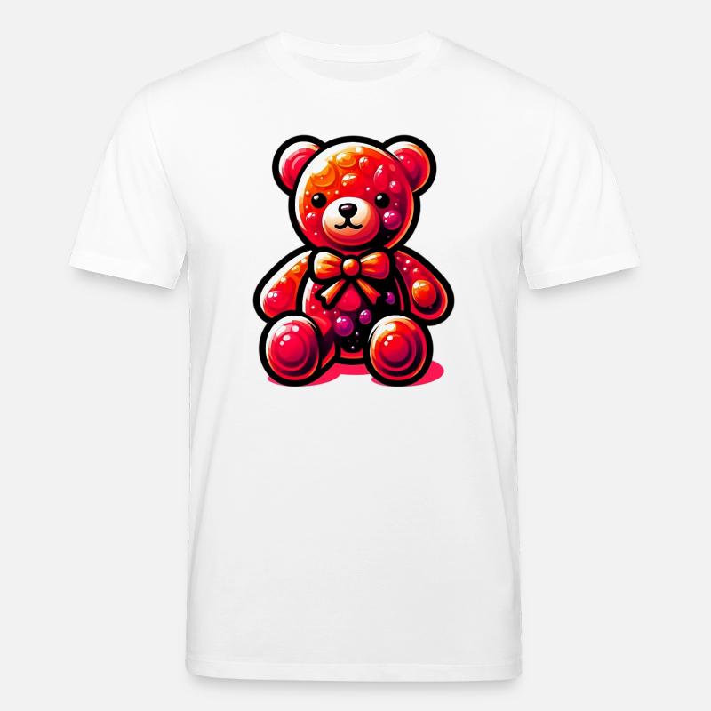 Bär - Stanley/Stella Unisex Bio-T-Shirt CREATOR  - Weiß