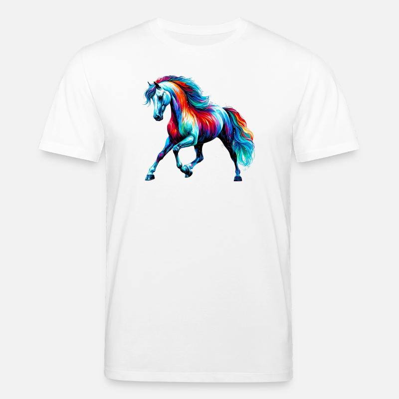 Pferd - Stanley/Stella Unisex Bio-T-Shirt CREATOR - Weiß