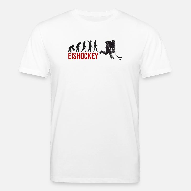 Evolution Eishockey - Stanley/Stella Unisex Bio-T-Shirt CREATOR  - Weiß