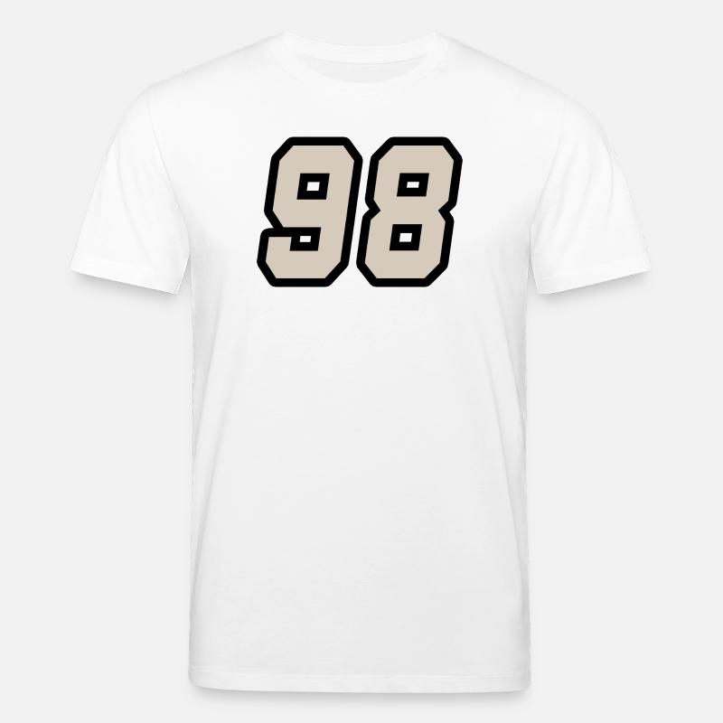 Nummer achtundneunzig 98 - Stanley/Stella Unisex Bio-T-Shirt CREATOR  - Weiß