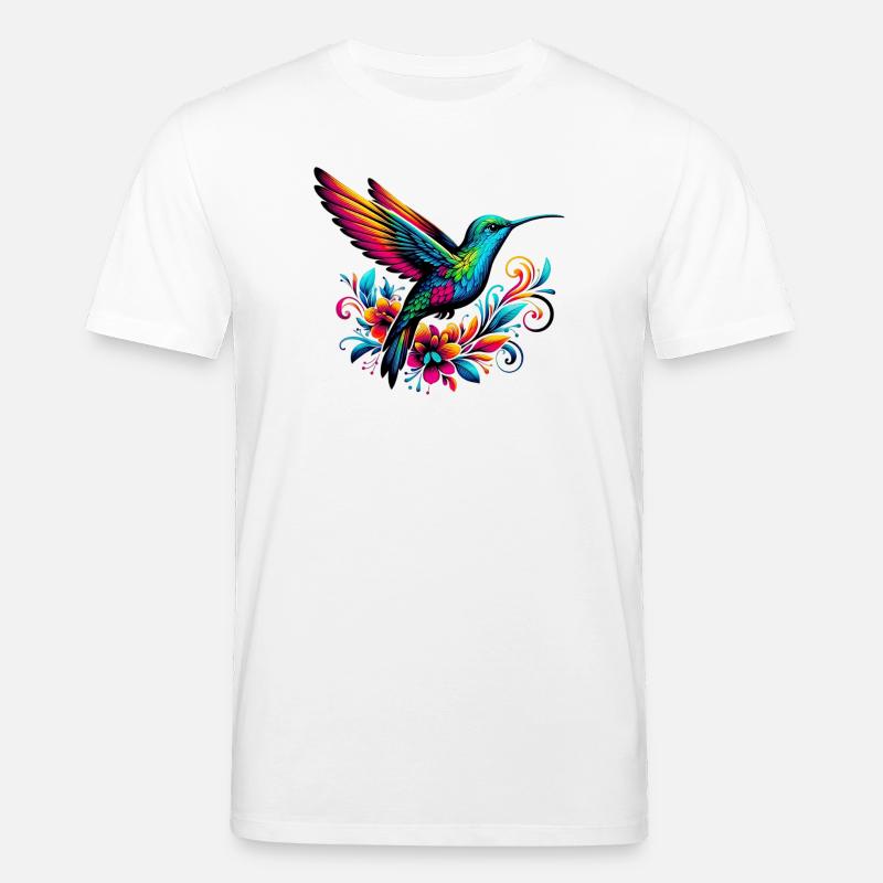 Kolibri - Stanley/Stella Unisex Bio-T-Shirt CREATOR - Weiß