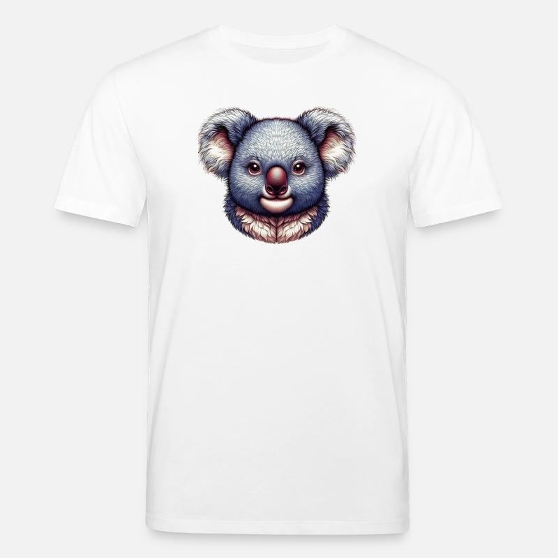 Koala - T-shirt bio CREATOR Stanley/Stella Unisexe - blanc