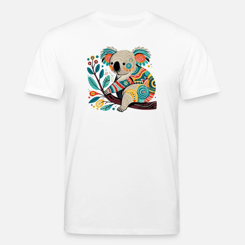 Koala - T-shirt bio CREATOR Stanley/Stella Unisexe - blanc
