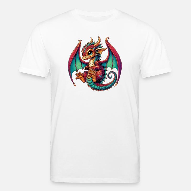 Dragon - T-shirt bio CREATOR Stanley/Stella Unisexe - blanc