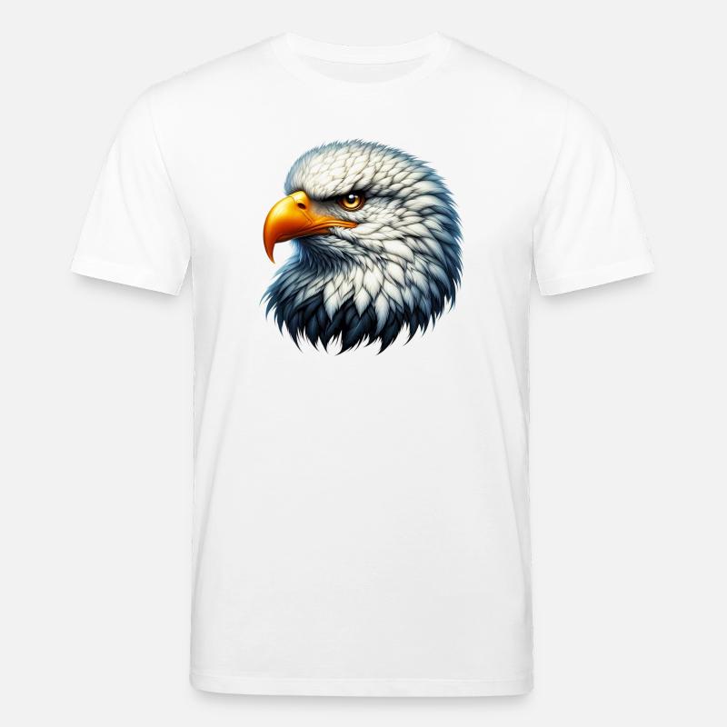Adler - Stanley/Stella Unisex Bio-T-Shirt CREATOR  - Weiß