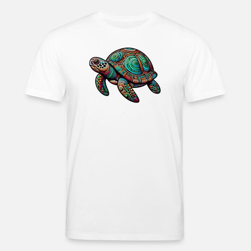 Turtle - Stanley/Stella CREATOR Unisex Organic T-Shirt - white