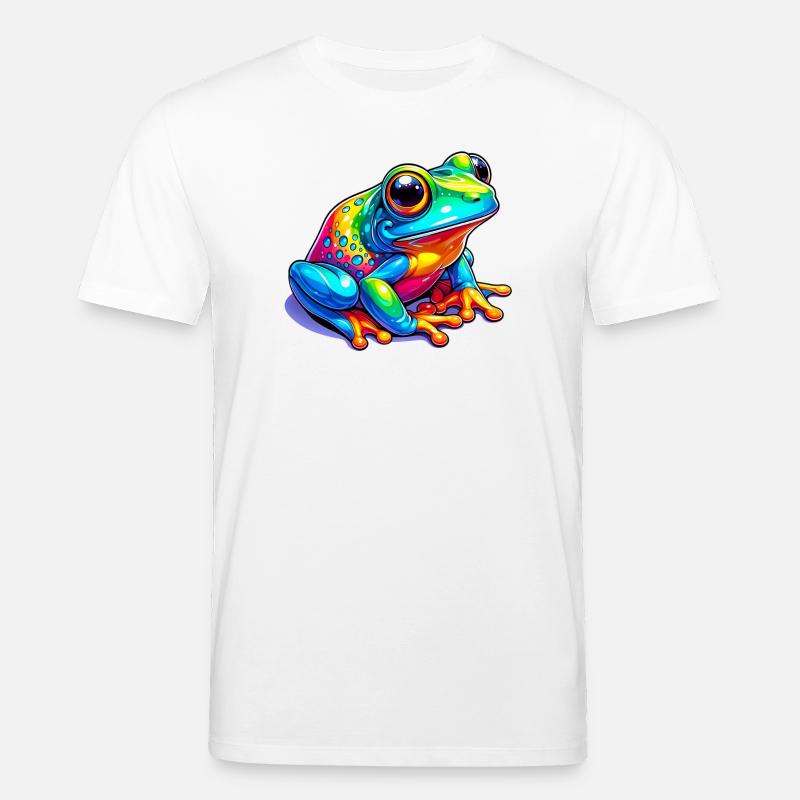 Frog - Stanley/Stella CREATOR Unisex Organic T-Shirt - white