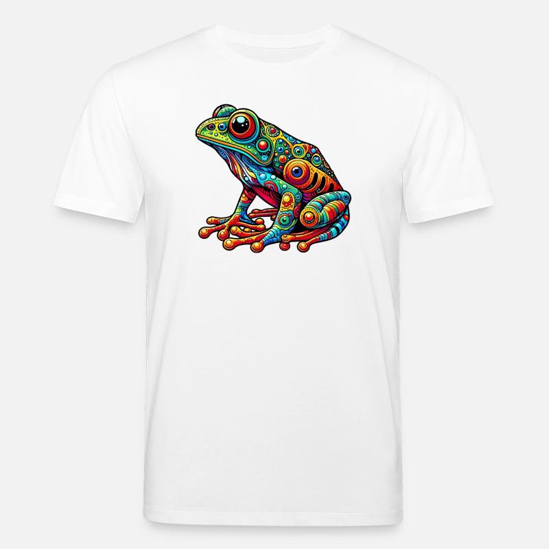 Grenouille - T-shirt bio CREATOR Stanley/Stella Unisexe - blanc