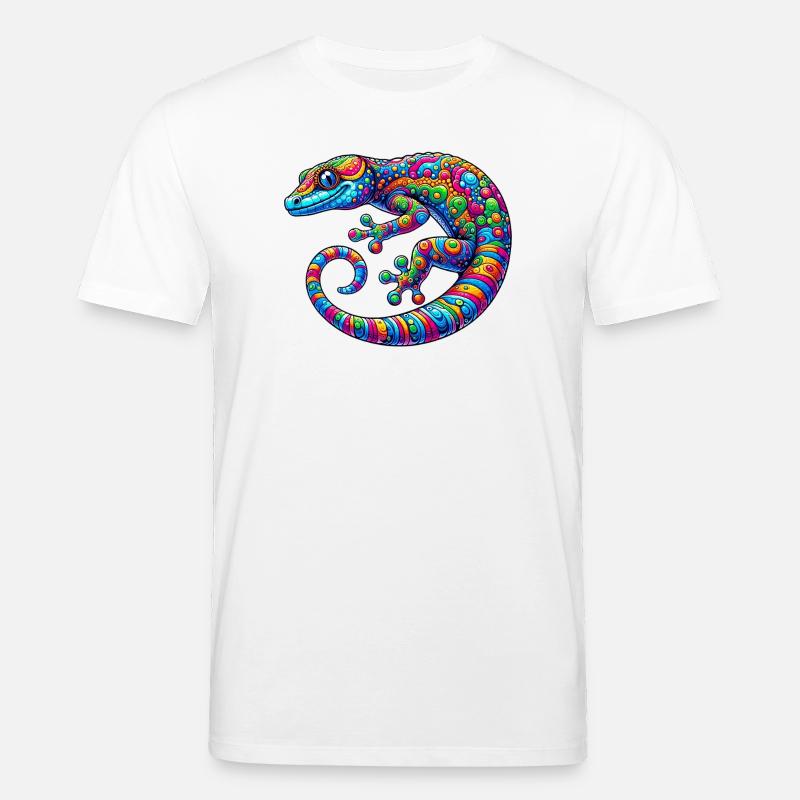 Gecko - Stanley/Stella Unisex Bio-T-Shirt CREATOR  - Weiß