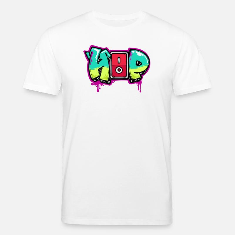 Strassenkunst Graffiti Spraydose Kunst Spruch - Stanley/Stella Unisex Bio-T-Shirt CREATOR  - Weiß