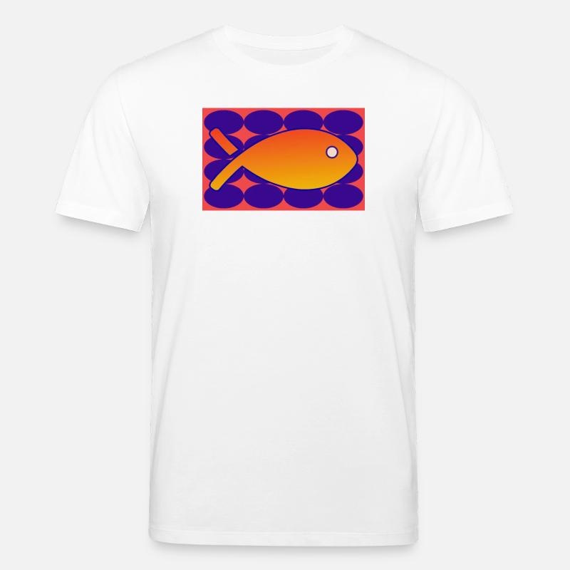 FISCH - Stanley/Stella Unisex Bio-T-Shirt CREATOR  - Weiß