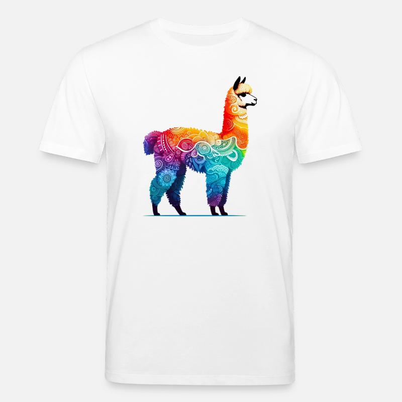 Alpaca - Stanley/Stella CREATOR Unisex Organic T-Shirt - white
