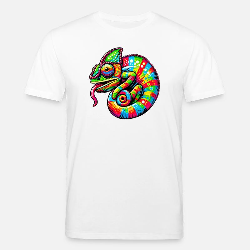 Caméléon - T-shirt bio CREATOR Stanley/Stella Unisexe - blanc