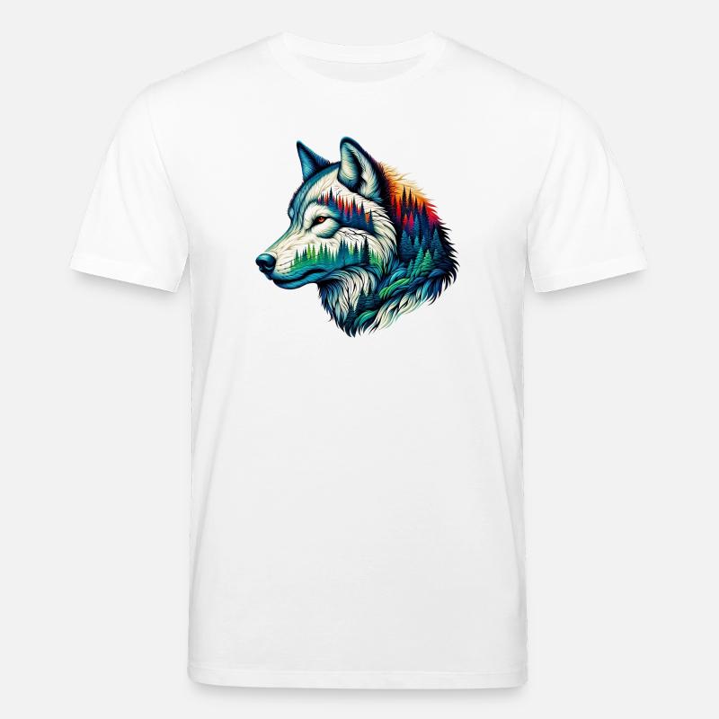 Wolf - Stanley/Stella Unisex Bio-T-Shirt CREATOR - Weiß