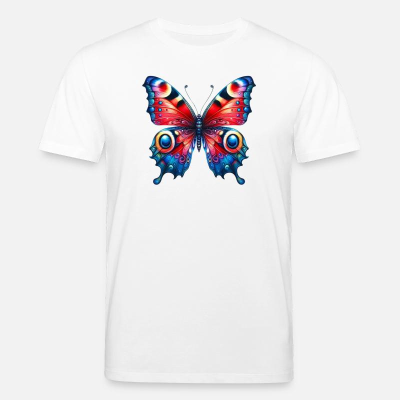 Papillon - T-shirt bio CREATOR Stanley/Stella Unisexe - blanc