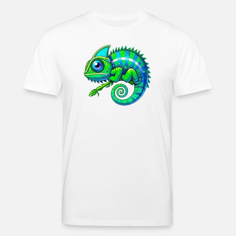 Chamäleon - Stanley/Stella Unisex Bio-T-Shirt CREATOR  - Weiß