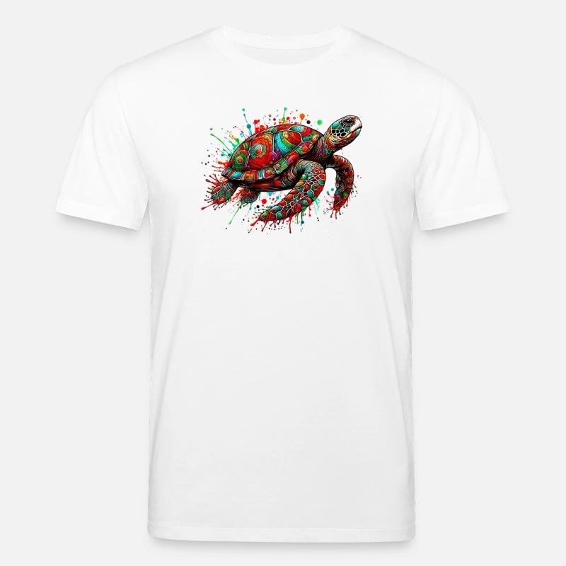 Turtle - Stanley/Stella CREATOR Unisex Organic T-Shirt - white