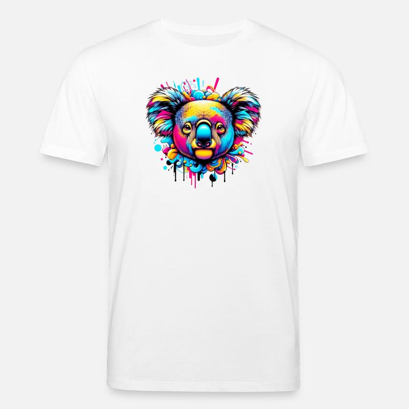 Koala - Stanley/Stella Unisex Bio-T-Shirt CREATOR  - Weiß